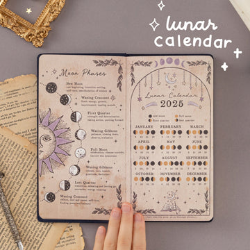Tsuki ‘La Lune’ Collector's Edition Moon Planner Travel Notebook ☾